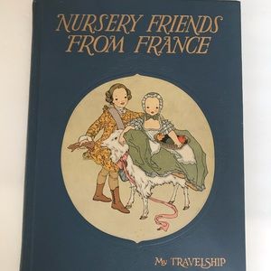 Vintage nursery friends from France book 1954